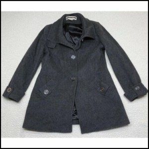 Kristen Blake Lined Pea Coat Size Small